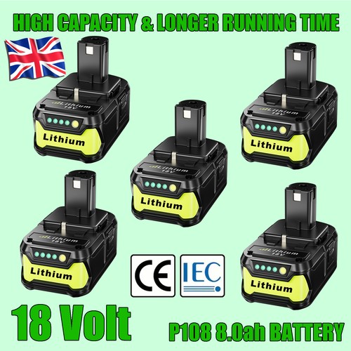 P108 18v 0ah - 18v, capacity