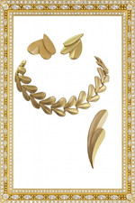 VTG Gold Necklace Set