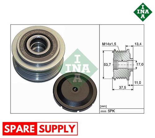 Alternator freewheel clutch - alternator,