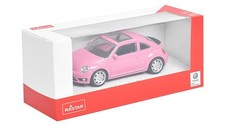 RASTAR 1:43 SCALE VW VOLKSWAGEN NEW BEETLE PINK MODEL REPLICA CAR