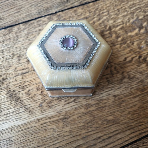 Silver metal cream pink - metal, cream/pink