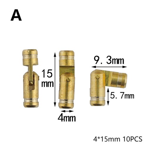 10pcs copper brass wooden - brass,