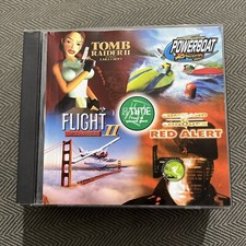 4 PC CD Games Pack Tomb Raider