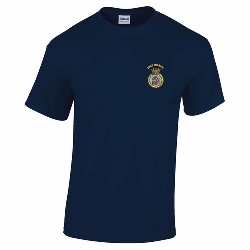Official hms brave embroidered - official,