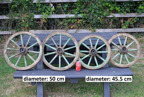 Set vintage old wooden - 4,