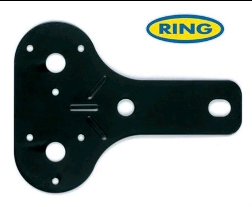 Double towbar mounting plate - double,