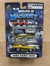 ARMO Muscle Machines SEMA ARMO 2003 Pontiac GTO Real Riders 1:64 Diecast Model