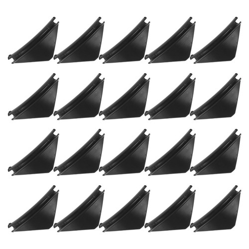Universal black plastic coil - black,