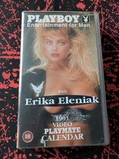 Playmate 1991 Video Calendar Erika Eleniak Pamela Anderson VHS Video 