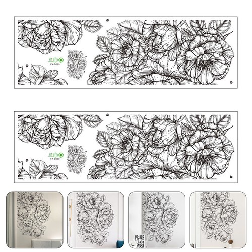 Sheets peony pattern wall - sheets,
