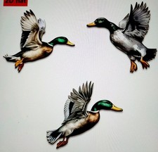 Flying ducks rustic - 3,