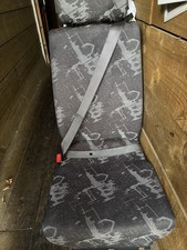 Single van seat with built - seat,