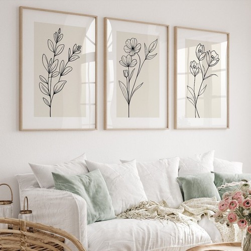 Set botanical line - set,