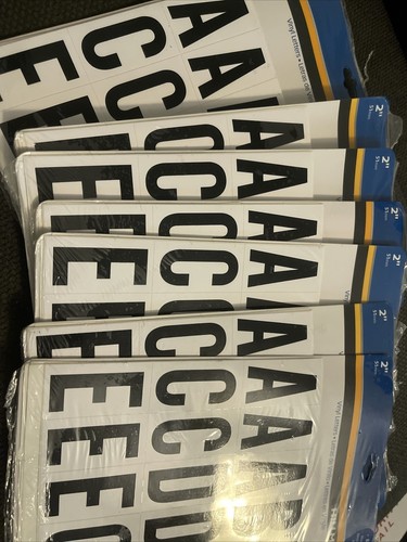 Hillman adhesive letters - hillman,