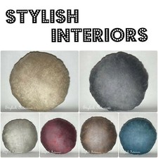 Handmade Round Rustique Velvet