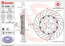 2x 09.B386.13 BREMBO BRAKE