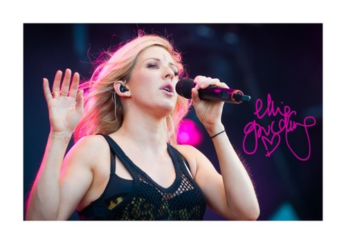 Ellie goulding signed - ellie, (2)