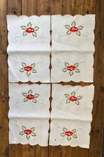 Poppy Placemat & Doily Set
