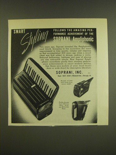 1938 soprani ampliphonic - 1938,