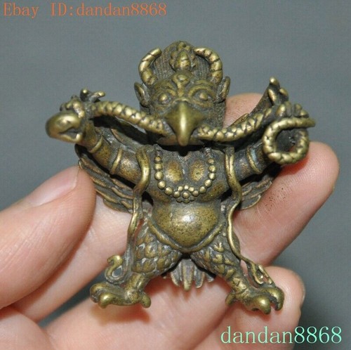 Tibetan buddhism bronze - 1.6"tibetan,
