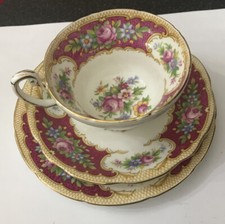 Vintage Foley China Tudor Trio
