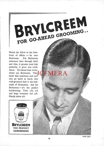 Brylcreem hair cream - brylcreem, dennis