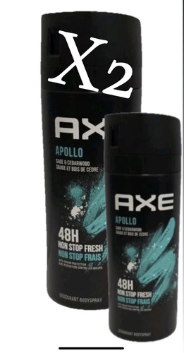Axe apollo 150ml x2 - 150ml,