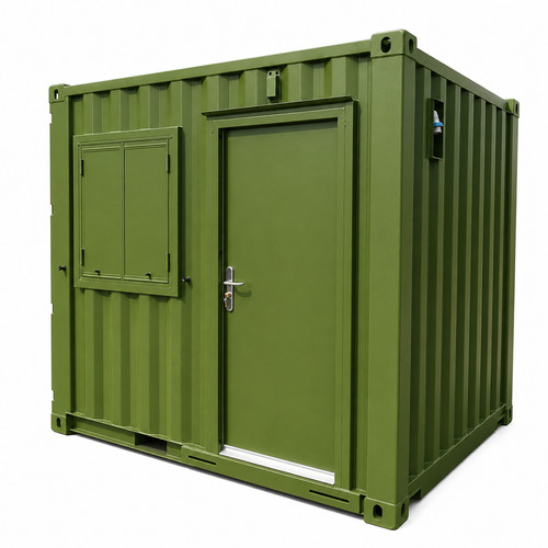 Portable office cabin 10ft - office,