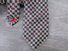 RFU the Rugby Football Union Red Rose Motif Tie by Herbert Textiles