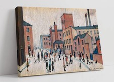 L.S. LOWRY, LANCASHIRE STREET