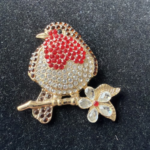 Beautiful robin brooch pin - beautiful,