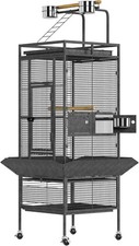 61" Large Bird Cage Playtop