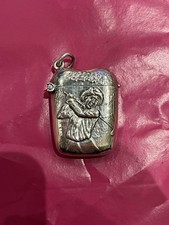 925 Sterling Silver Lady Golfer Vesta Case 1920s