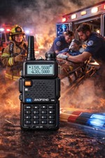 Handheld police radio scanner - police,