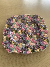Royal Winton HAZEL  Chintz * Hand Painted CAKE STAND Vintage 1950s VGC 21A