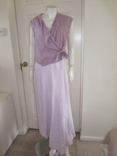 Joyce Ridings Linen Dress/Top Size 10/12 Worn Once Immaculate