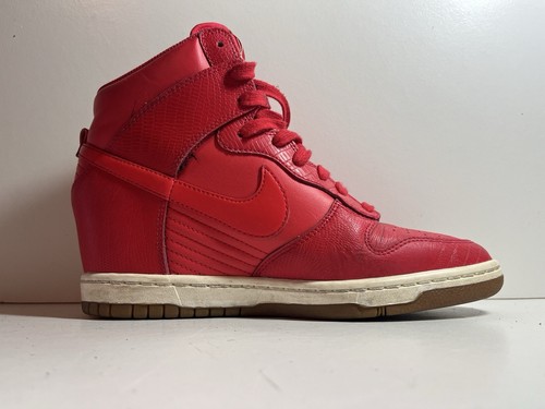 Nike dunk sky wedge red - nike,