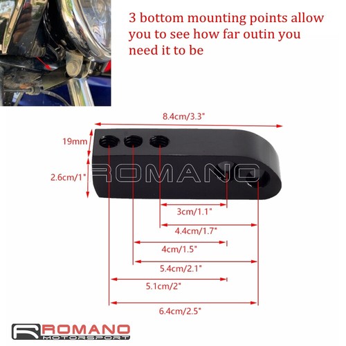 Relocation bracket headlight - relocation,