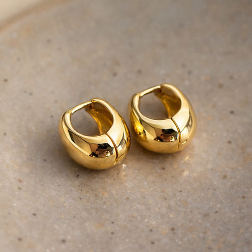Womens 9ct real - gold, plated