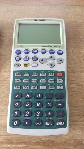 Sharp 9900 equation - sharp,