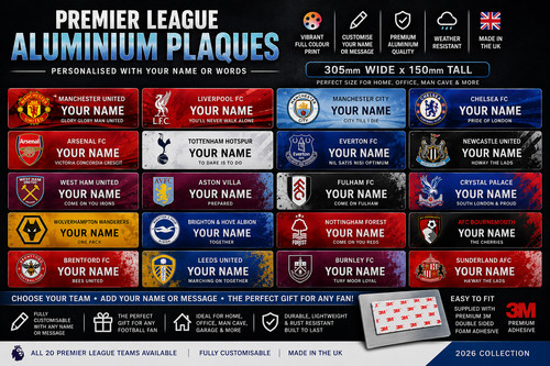 Custom football team aluminium - custom,
