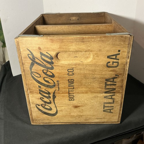 Large vintage coca cola wooden - large,
