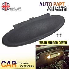 For Porsche 911 996/997 Boxster Cayman 986/987 Black Sun Visor Mirror Cover UK
