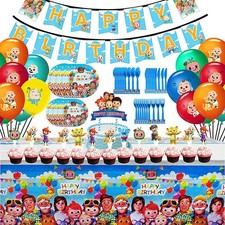 Cartoon Backdrop Cocomelon