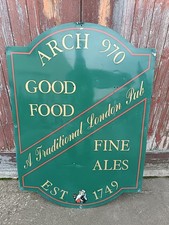 Vintage Enamel Signs Original