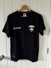 A Bathing Ape Bape Men's Small Camo Panel T-Shirt Short Sleeve