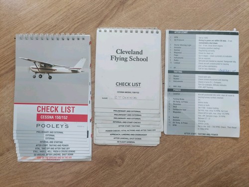 Pooleys checklist cessna - pooleys,