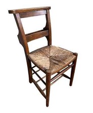 Antique Reclaimed Rush Seated