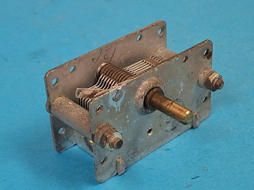 Tuning capacitor single - single, gang