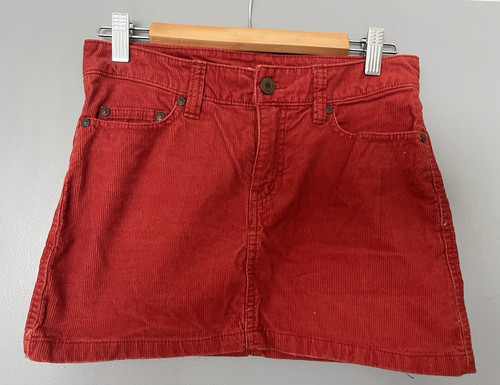 Size 6 red corduroy - red,